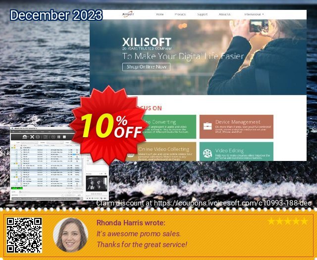 Xilisoft DVD to AVI Converter 6 unik penawaran promosi Screenshot