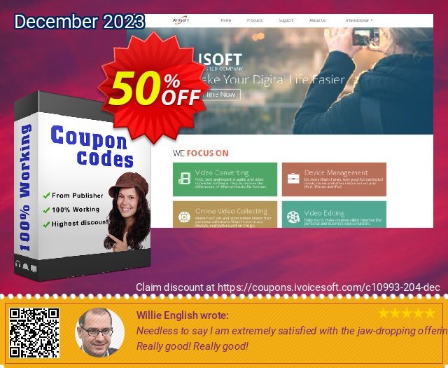 Get 50% OFF Xilisoft PDF to Word Converter promotions