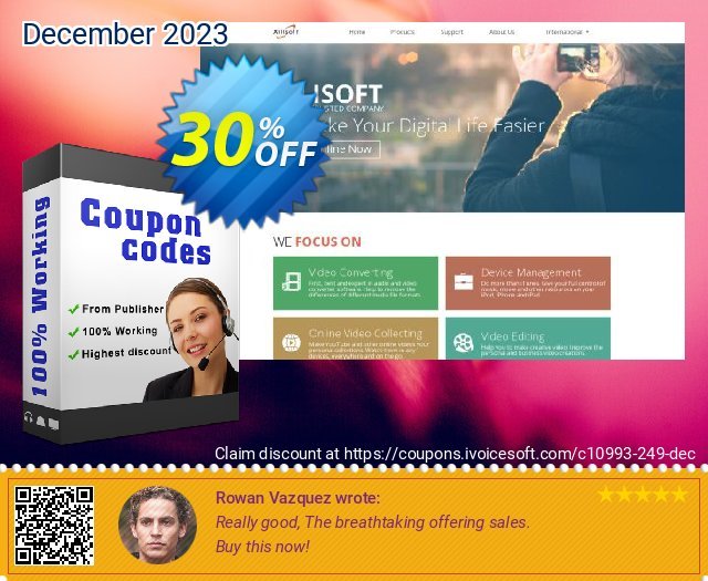 Xilisoft 3D Video Converter discount 30% OFF, 2024 Spring discount. 30OFF Xilisoft (10993)