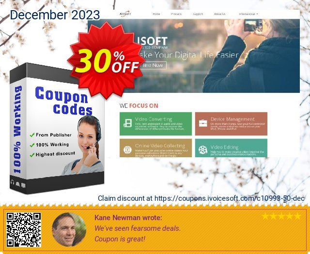Xilisoft Video Editor discount 30% OFF, 2024 Women Day offering sales. Coupon for 5300