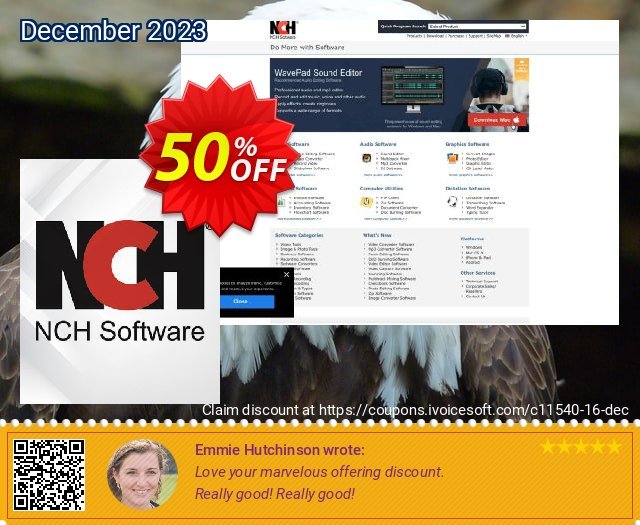 BroadWave Streaming Audio Server discount 50% OFF, 2022 Year-End offering discount. NCH coupon discount 11540