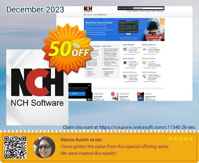Quorum Call Conference Software discount 50% OFF, 2023 Chocolate Day offering discount. NCH coupon discount 11540