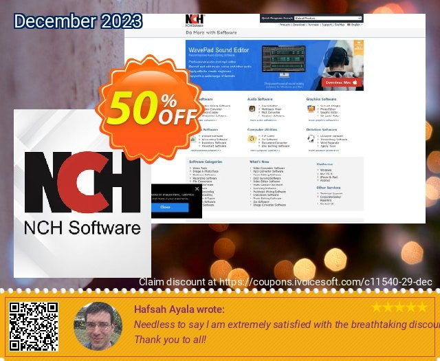 Express Delegate discount 50% OFF, 2022 Christmas Eve discounts. NCH coupon discount 11540