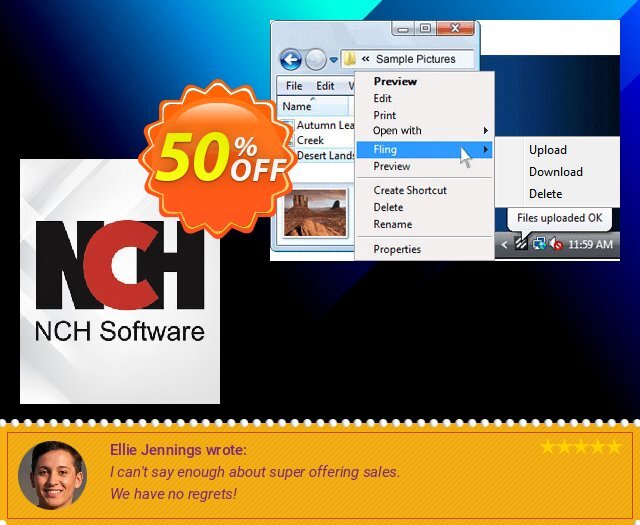 Fling FTP Sync Software discount 50% OFF, 2024 Mother Day offering sales. NCH coupon discount 11540