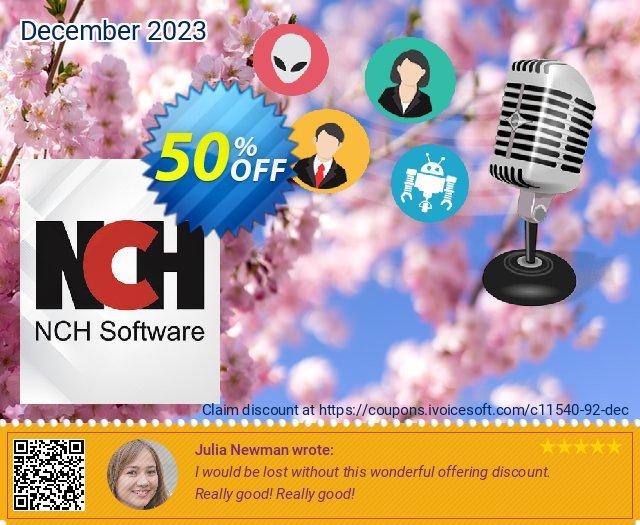 Voxal Voice Changer discount 50% OFF, 2023 New Year's Day offering sales. NCH coupon discount 11540