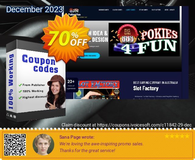 Slot Factory: Fishy Spins discount 70% OFF, 2024 Spring promotions. Games Pack 1