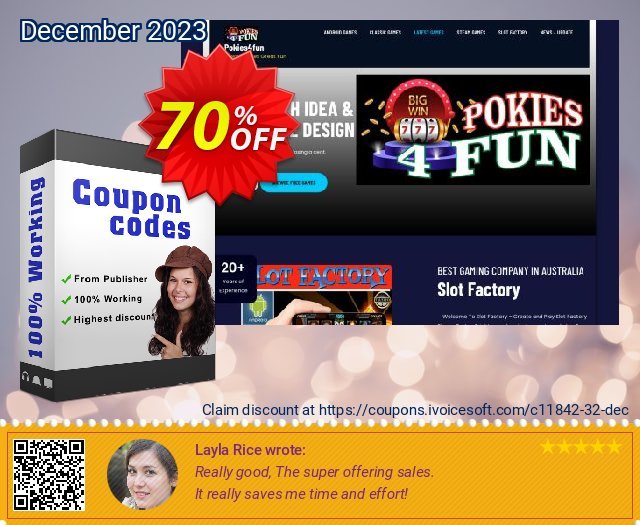 Slot Factory: More Chickens discount 70% OFF, 2024 World Press Freedom Day discount. Games Pack 1