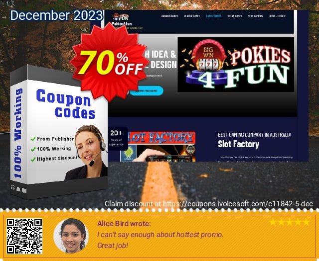 Pokies4fun: Goofy Golf megah penawaran waktu Screenshot