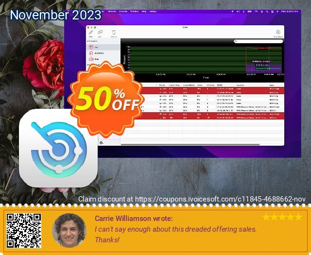 AirRadar discount 50% OFF, 2022 Thanksgiving offering sales. AirRadar for MAC coupons