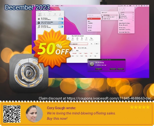 Alarm Clock Pro verblüffend Preisnachlass Bildschirmfoto
