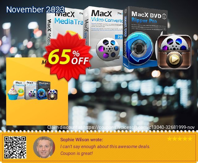 MacX Media Management Bundle unik kode voucher Screenshot
