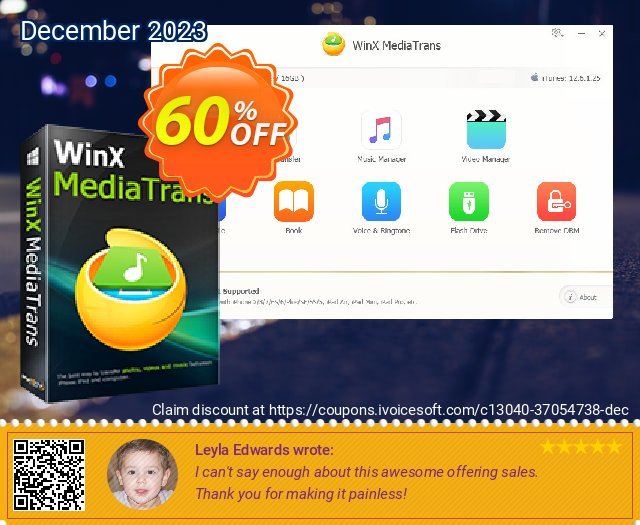WinX MediaTrans STANDARD (3 Months License) 驚くばかり 割引 スクリーンショット