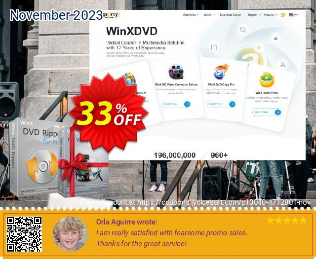 WinX DVD Ripper for Mac Lifetime (Gift: Video Converter) 口が開きっ放し クーポン スクリーンショット