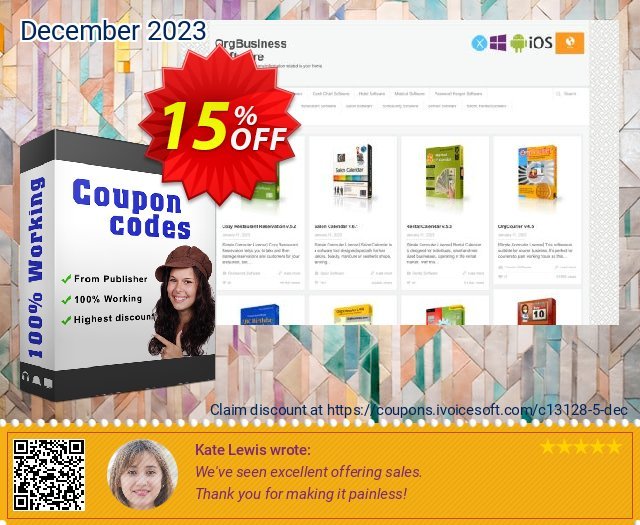 OrgScheduler 1+1 discount 15% OFF, 2024 World Heritage Day offering sales. OrgBusiness coupon (13128)