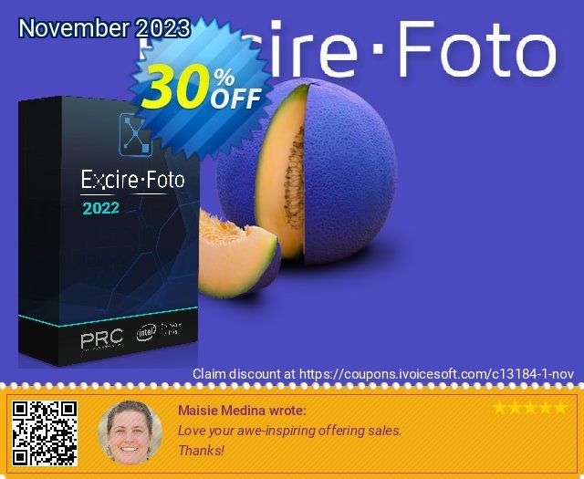 Excire Foto (Mac and Windows) discount 30% OFF, 2022 Daylight Saving Day offering sales. 30% OFF Excire Foto (Mac and Windows), verified