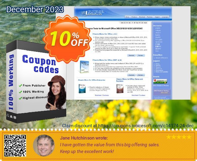Classic Menu for Publisher discount 10% OFF, 2024 Spring promo sales. Add-in tools coupon (14174)