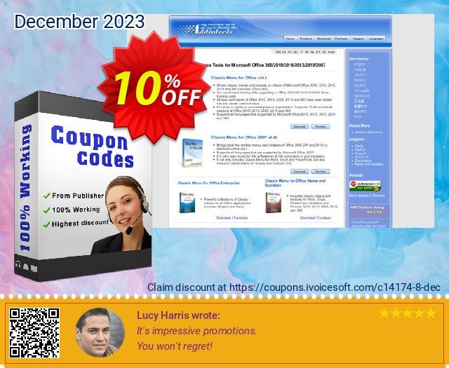 Classic Menu for Access 2007 discount 10% OFF, 2024 World Ovarian Cancer Day offering sales. Add-in tools coupon (14174)
