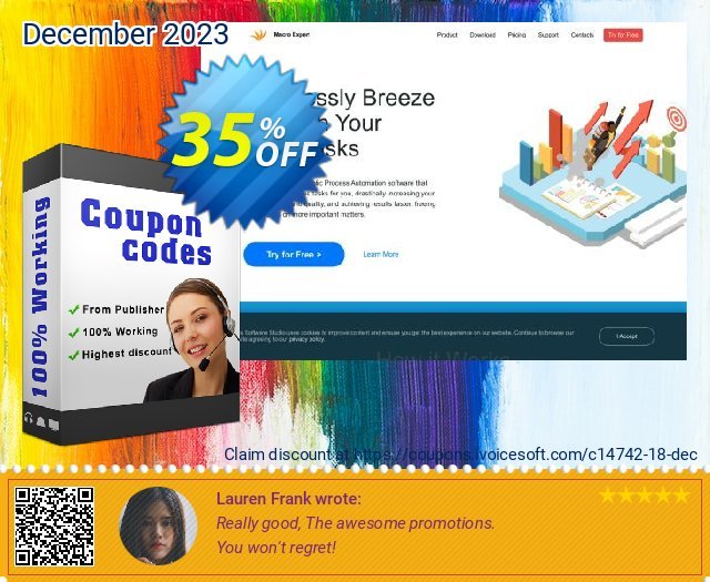 Advanced Key and Mouse Recorder (Family License) discount 35% OFF, 2024 World Ovarian Cancer Day offering sales. macro_35_dis