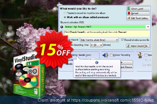 VinylStudio 令人印象深刻的 折扣 软件截图
