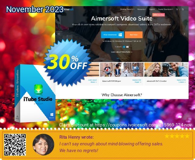 iTube Studio verblüffend Außendienst-Promotions Bildschirmfoto