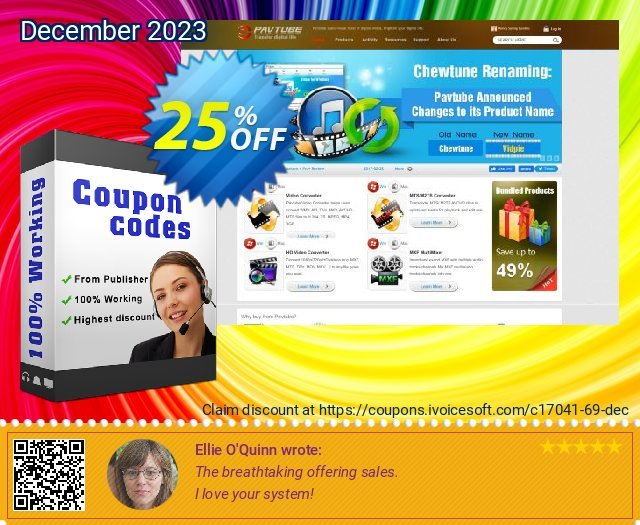 Pavtube iMedia Converter for Mac formidable Verkaufsförderung Bildschirmfoto