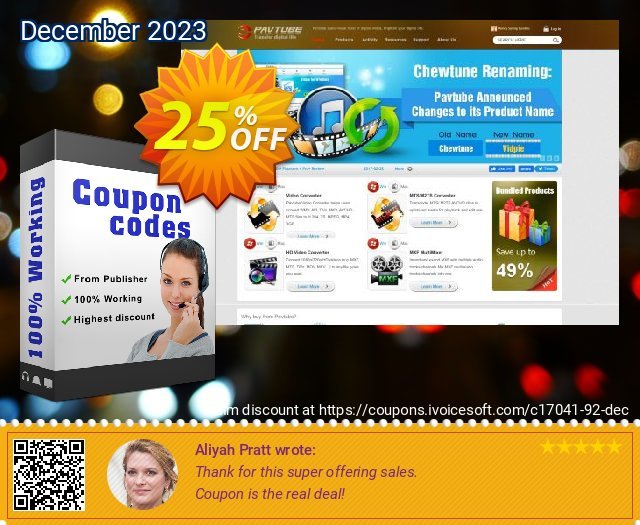 Pavtube Media Magician for Mac teristimewa penawaran sales Screenshot