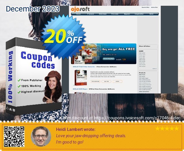 OJOsoft MP4 Converter discount 20% OFF, 2024 World Backup Day offering sales. OJOsoft promo codes (17046)