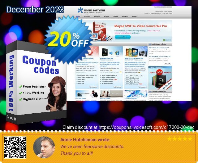 Moyea PPT to Video Converter Edu Edition discount 20% OFF, 2022 New Year offering deals. Moyea coupon codes (17200)