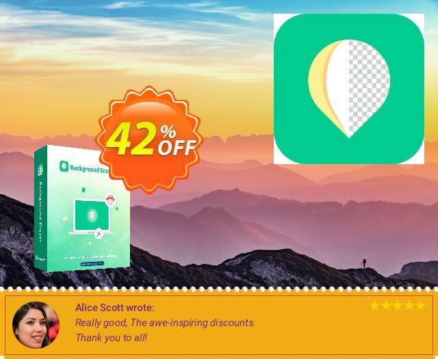 Apowersoft Background Eraser (50 images) khusus penawaran promosi Screenshot