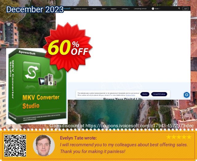 MKV Converter Studio Personal License super Preisnachlass Bildschirmfoto