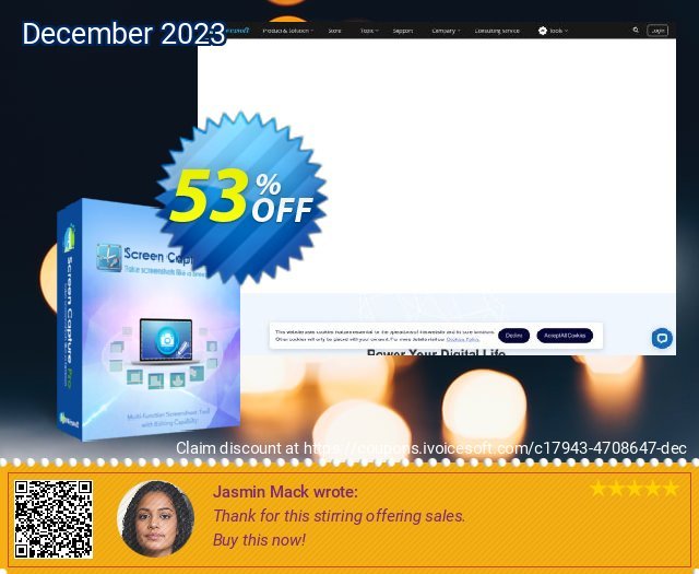 Screen Capture Pro Business Yearly großartig Förderung Bildschirmfoto