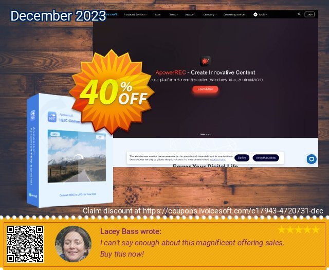 HEIC Converter Personal License (Yearly Subscription) discount 40% OFF, 2024 Working Day offering discount. HEIC Converter Personal License (Yearly Subscription) formidable discount code 2024