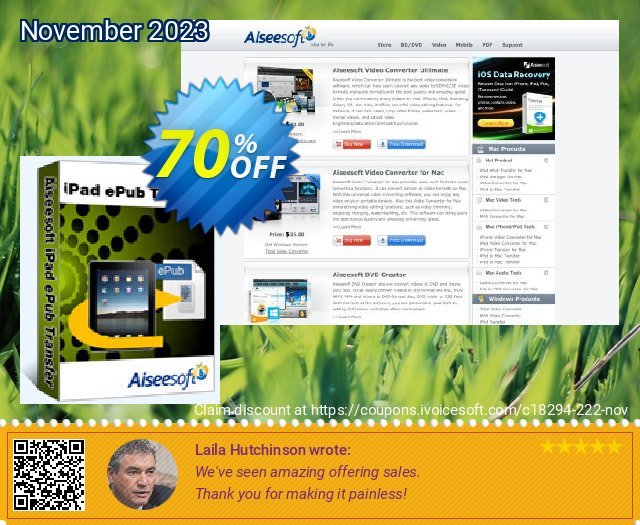 Aiseesoft iPad ePub Transfer discount 70% OFF, 2024 Easter Day discounts. 40% Aiseesoft