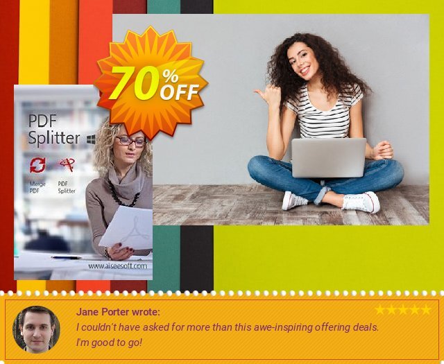 Aiseesoft PDF Splitter discount 70% OFF, 2024 Easter Day offering sales. Aiseesoft PDF Splitter best deals code 2024