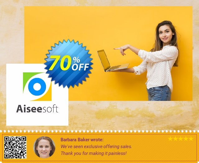 Aiseesoft Creator Bundle discount 70% OFF, 2024 Mother's Day offering deals. Aiseesoft Creator Bundle marvelous promotions code 2024