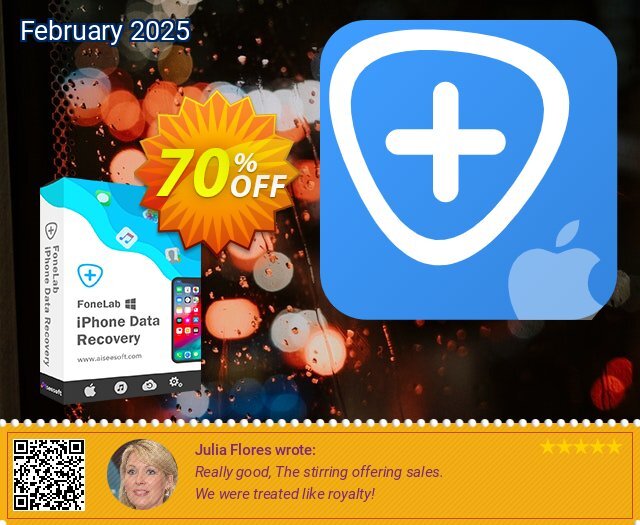 Aiseesoft FoneLab discount 70% OFF, 2024 Easter Day offering sales. FoneLab - iPhone Data Recovery wonderful deals code 2024