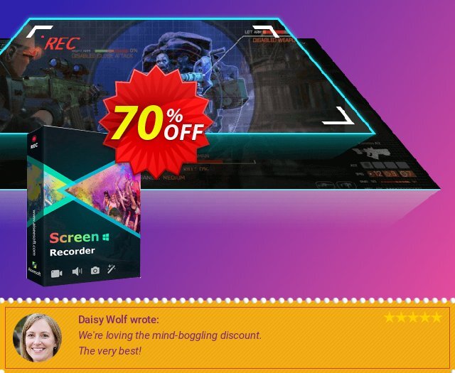 Aiseesoft Screen Recorder discount 70% OFF, 2024 Spring offer. 40% Aiseesoft