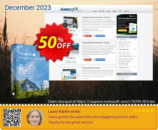 aiseesoft fonelab discount coupon