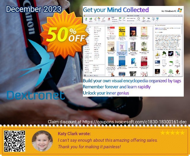 Mind Collected discount 50% OFF, 2024 April Fools' Day offering sales. 50% OFF Mind Collected, verified