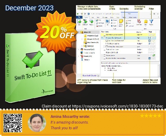 Swift To-Do List (11-25 users) spitze Diskont Bildschirmfoto