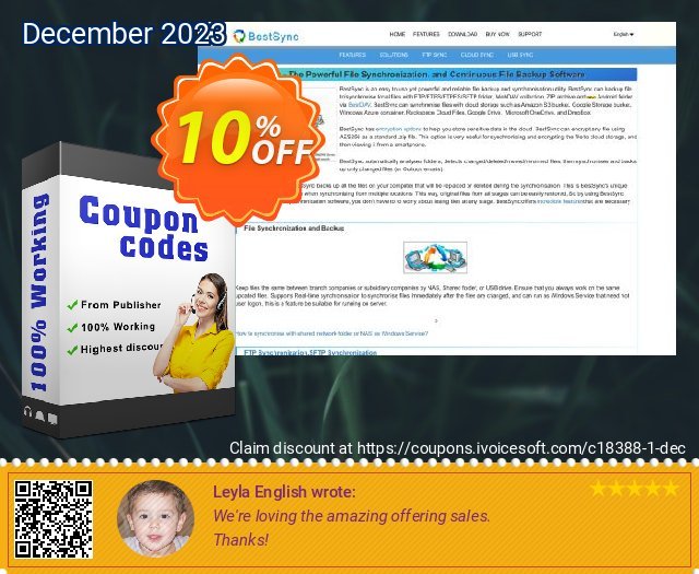 BestSync 2019 discount 10% OFF, 2023 Chocolate Day promotions. RiseFly coupon (18388)
