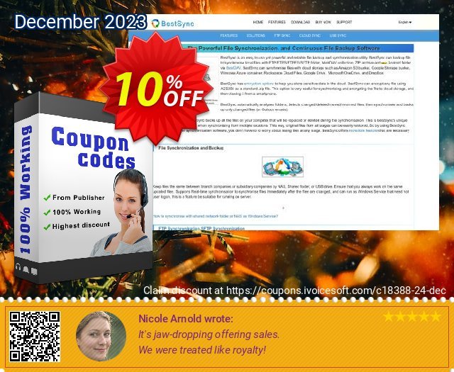 BestSync 2019 - Premium License discount 10% OFF, 2023 Valentines Day offering discount. RiseFly coupon (18388)