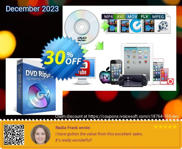 Leawo DVD Ripper Lifetime discount 30% OFF, 2024 World Heritage Day offering sales. Leawo coupon (18764)