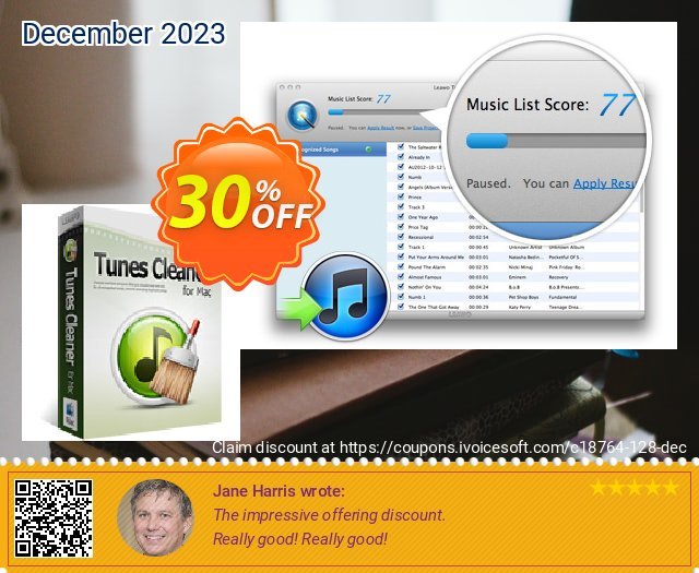 Leawo Tunes Cleaner for Mac Lifetime discount 30% OFF, 2022 Happy New Year offering sales. Leawo coupon (18764)