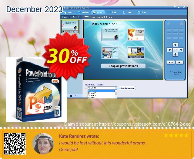 Leawo PowerPoint to DVD Pro khas promo Screenshot