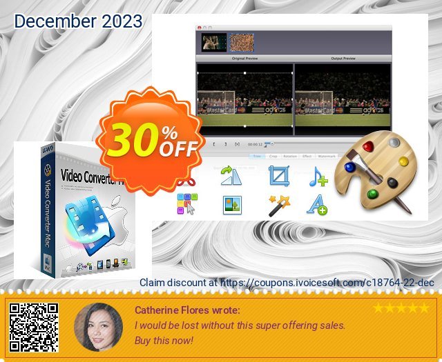 Leawo Video Converter for Mac discount 30% OFF, 2024 Easter Day discount. Leawo coupon (18764)