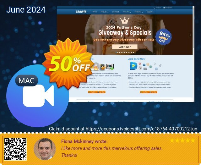 CleverGet Video Downloader for MAC discount 50% OFF, 2024 Autumn offering sales. CG VD for Mac Amazing promo code 2024