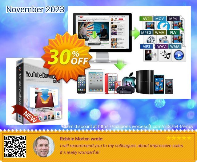 Leawo YouTube Downloader for Mac discount 30% OFF, 2024 Spring offering sales. Leawo coupon (18764)