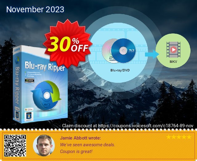 Leawo Blu-ray to MKV Converter discount 30% OFF, 2024 Spring offering sales. Leawo coupon (18764)