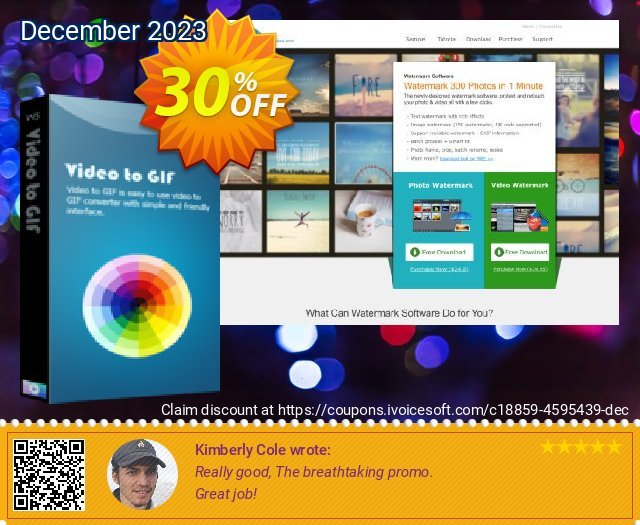 Video to GIF discount 30% OFF, 2022 Tattoo Day discount. Video to GIF special discounts code 2022